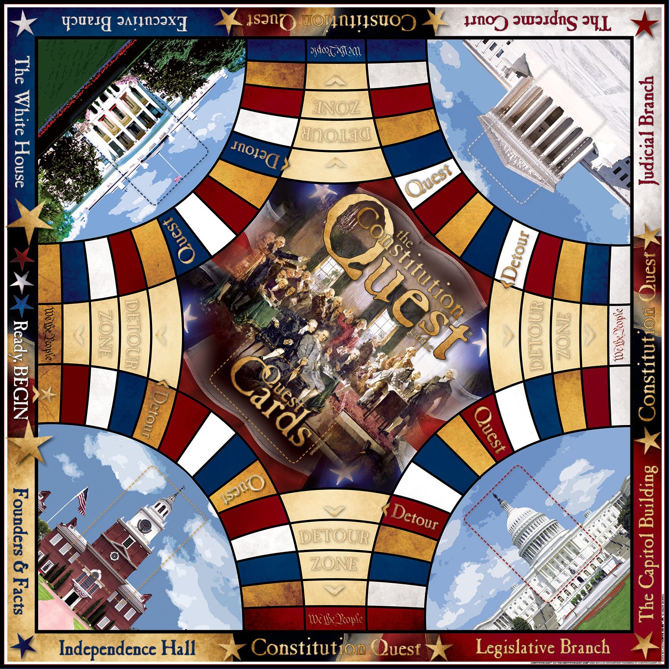 Constitution Quest Board Game